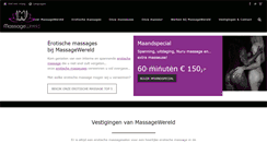 Desktop Screenshot of massagewereld.com
