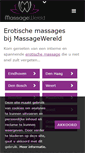 Mobile Screenshot of massagewereld.com